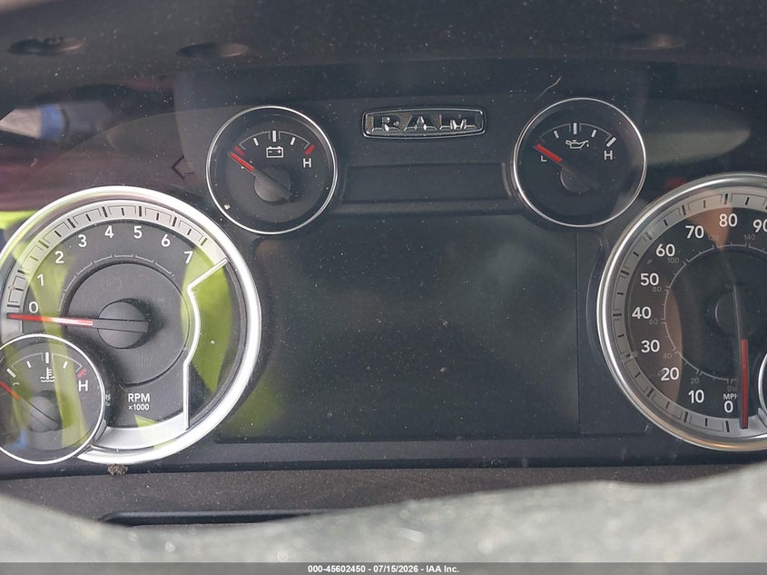 2019 RAM 1500 TRUCK 3.6L V-6 DOHC, VVT, 305HP