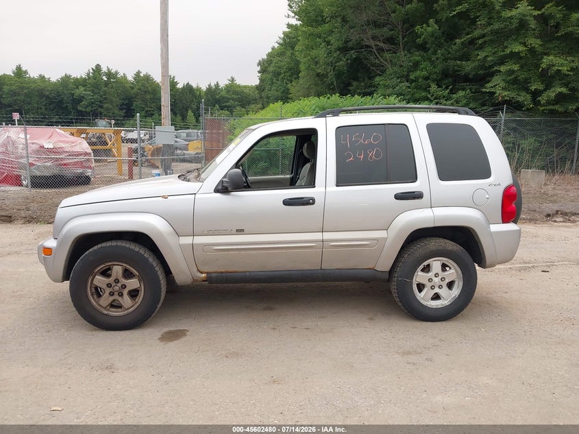 JEEP LIBERTY 2002 VIN 1J4GL58K32W103738