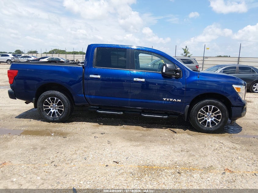 2021 Nissan Titan Sv 4X4 VIN: 1N6AA1ED8MN530144 Lot: 45602491