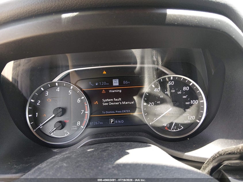 2021 Nissan Titan Sv 4X4 VIN: 1N6AA1ED8MN530144 Lot: 45602491