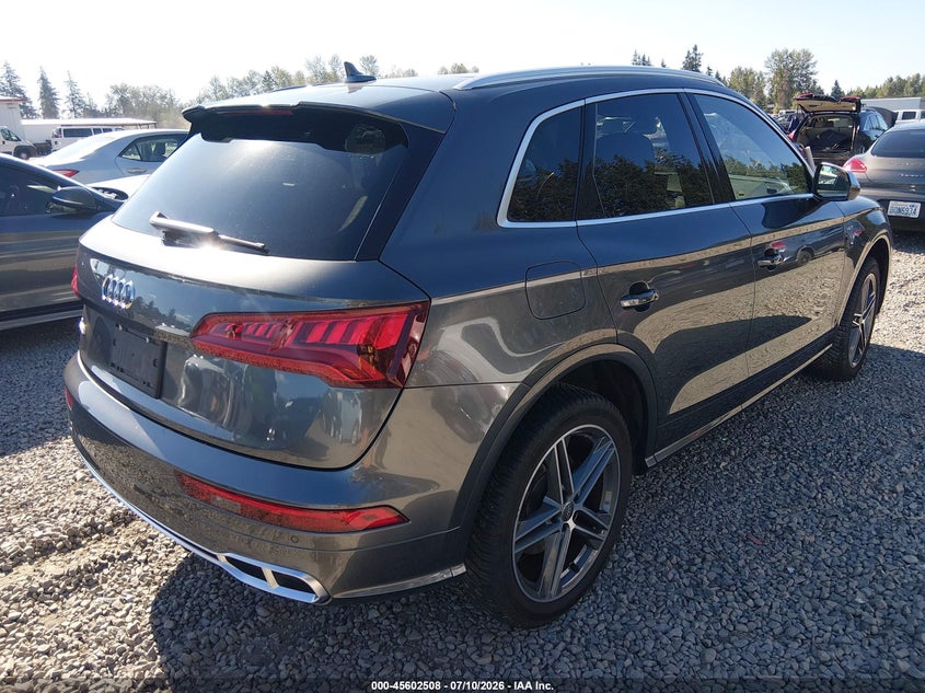Vin: wa1a4afy4j2009408, lot: 46100931, audi sq5 3.0t premium plus 20184