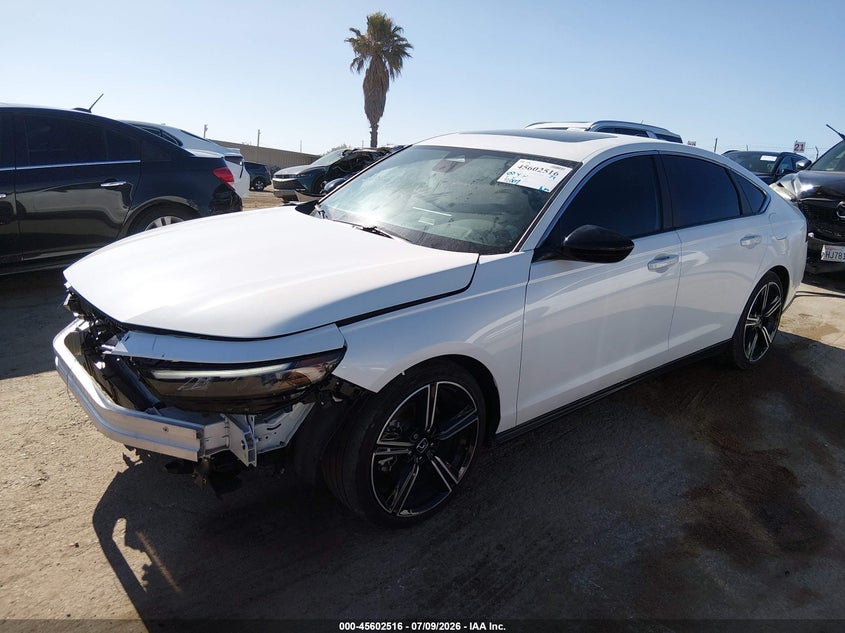 2025 HONDA ACCORD HYBRID auction photo 2