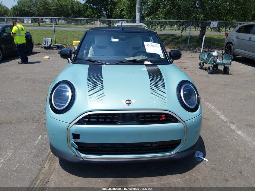 2026 Mini Convertible Cooper S VIN: WMW23GX04T2Y50380 Lot: 45602535