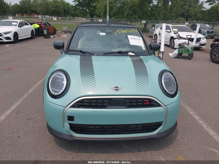 2026 Mini Convertible Cooper S VIN: WMW23GX04T2Y50380 Lot: 45602535