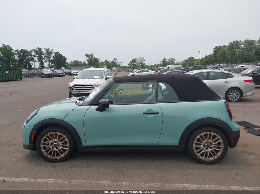 2026 Mini Convertible Cooper S VIN: WMW23GX04T2Y50380 Lot: 45602535