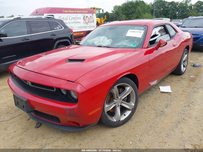 Vin: 2c3cdzagxfh737510, lot: 46100981, dodge challenger sxt 20152