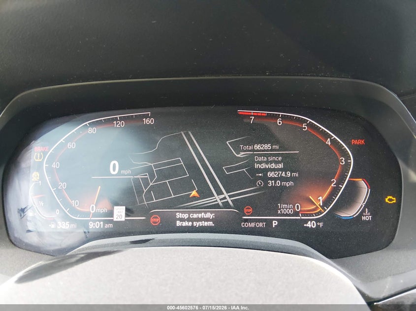 2020 BMW X5 xDrive40I VIN: 5UXCR6C09L9B94501 Lot: 45602576