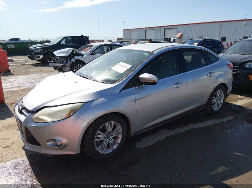 Vin: 1fahp3h28cl141848, lot: 46101037, ford focus sel 20122