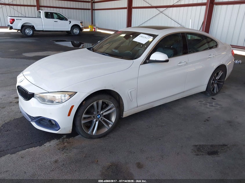 2017 BMW 430I GRAN COUPE auction photo 2
