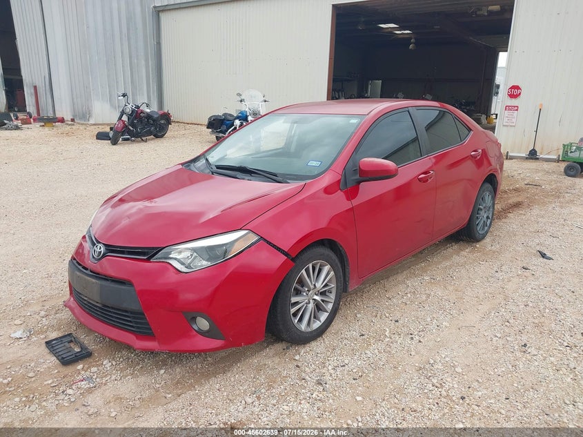 2016 TOYOTA COROLLA auction photo 2