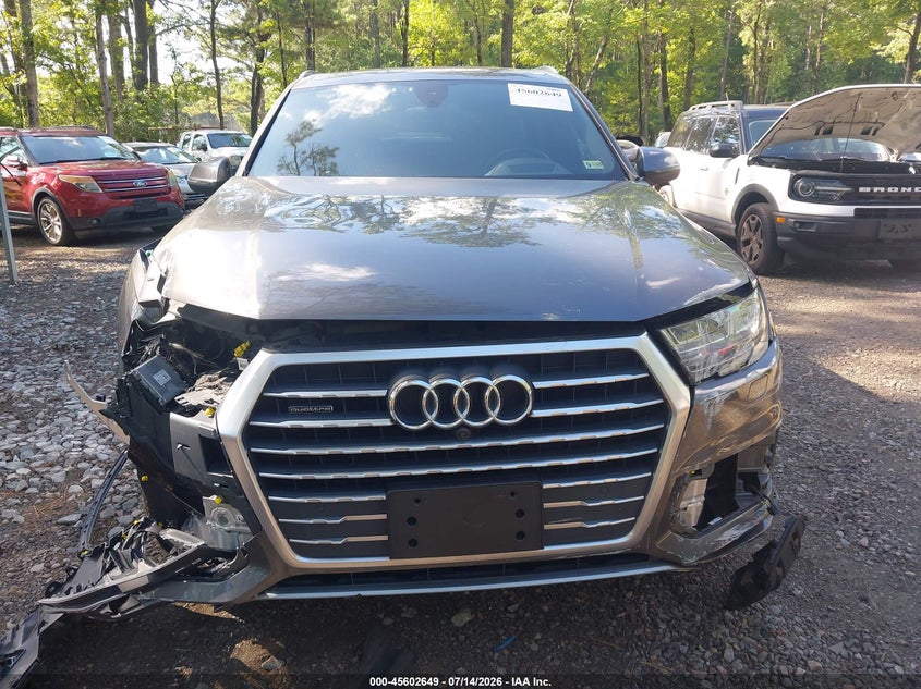 2019 Audi Q7 55 Premium VIN: WA1VAAF7XKD012014 Lot: 45602649