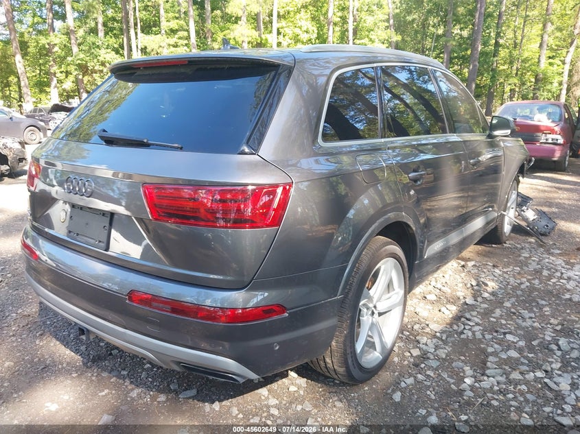 Vin: wa1vaaf7xkd012014, lot: 46101072, audi q7 55 premium 20194