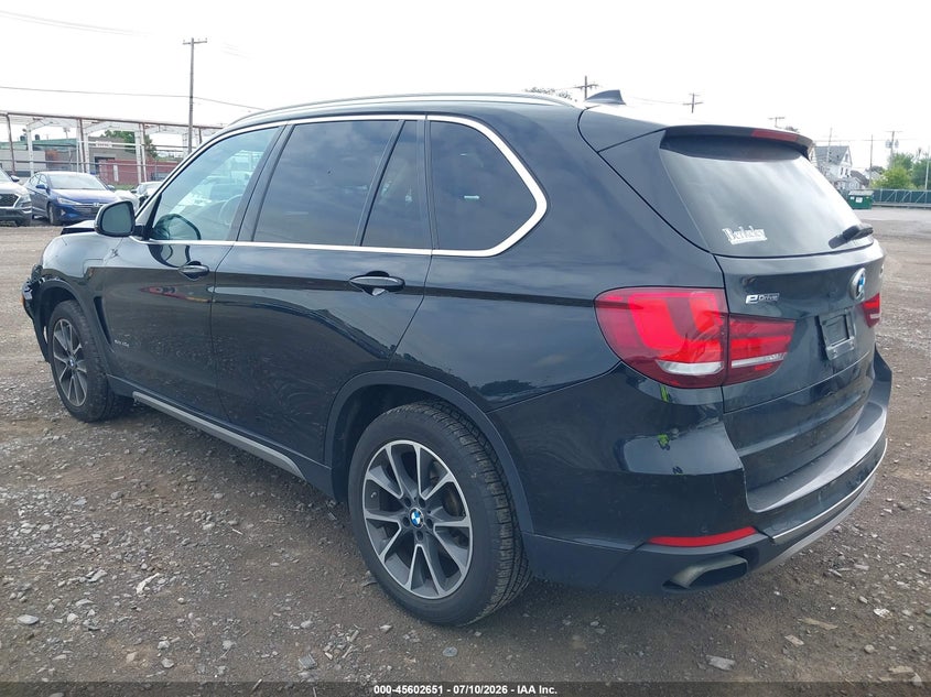 2016 BMW X5 EDRIVE auction photo 3