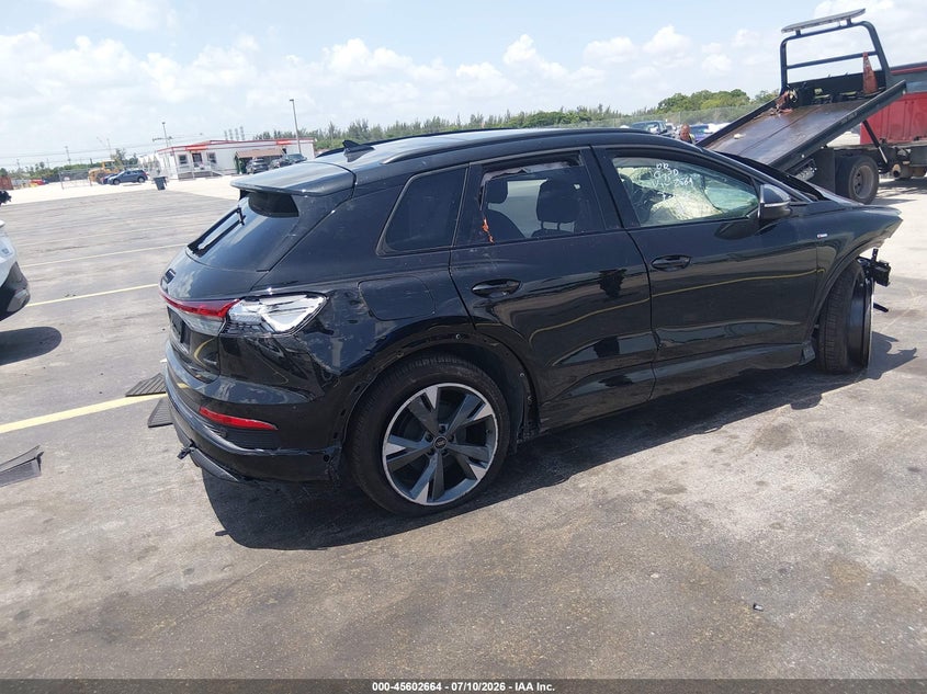 Vin: wa1mubfz4rp062569, lot: 46101087, audi q4 e-tron prestige 55 quattro 20244