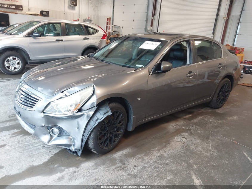 Vin: jn1cv6ar8fm524547, lot: 46101093, infiniti q40 20152