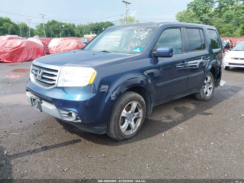 2012 HONDA PILOT auction photo 2