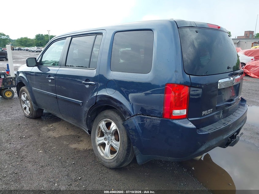 2012 HONDA PILOT auction photo 6