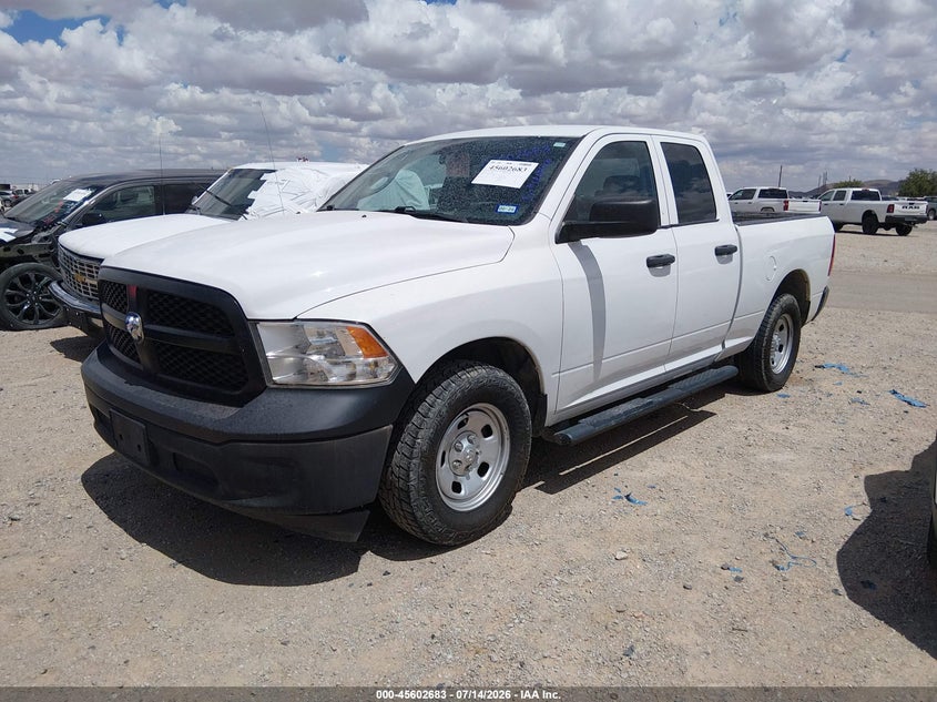 2021 Ram 1500 Classic Tradesman  4x2 6'4 Box 1C6RR6FG9MS521126 photo 1