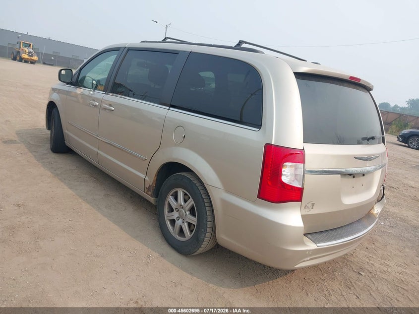 Vin: 2c4rc1bg7cr376316, lot: 46101118, chrysler town & country touring 20123