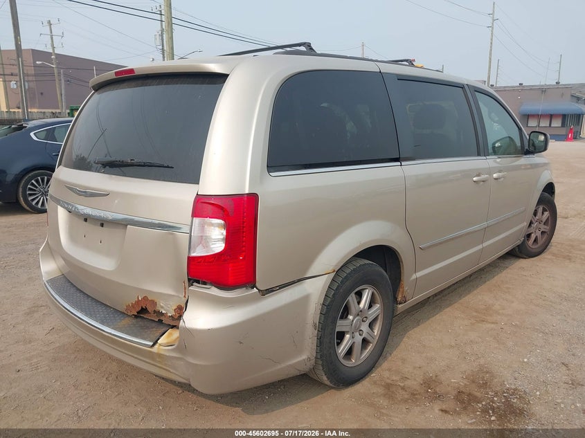 Vin: 2c4rc1bg7cr376316, lot: 46101118, chrysler town & country touring 20124