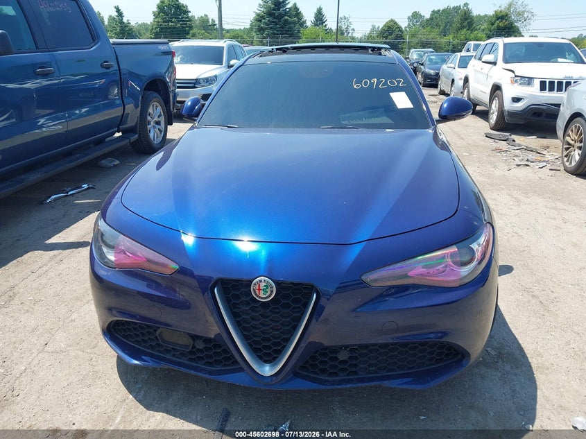 2019 Alfa Romeo Giulia Awd VIN: ZARFANAN0K7609202 Lot: 45602698