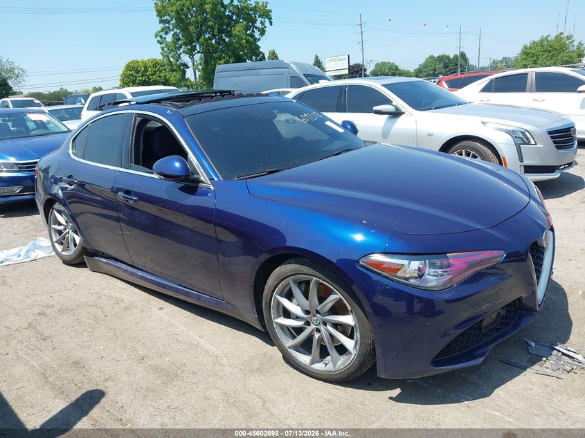 2019 Alfa Romeo Giulia Awd VIN: ZARFANAN0K7609202 Lot: 45602698