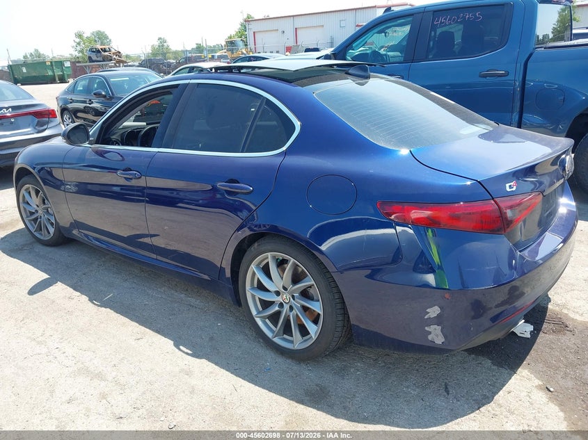 2019 Alfa Romeo Giulia Awd VIN: ZARFANAN0K7609202 Lot: 45602698