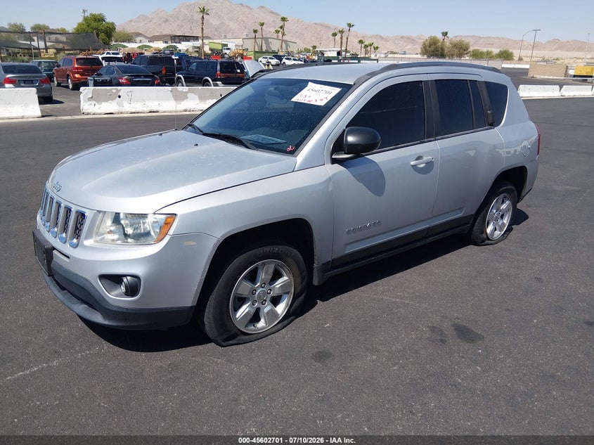 Vin: 1c4njcea9dd258277, lot: 46101124, jeep compass latitude 20132