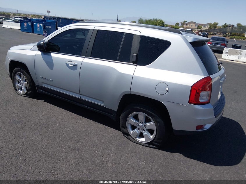 Vin: 1c4njcea9dd258277, lot: 46101124, jeep compass latitude 20133