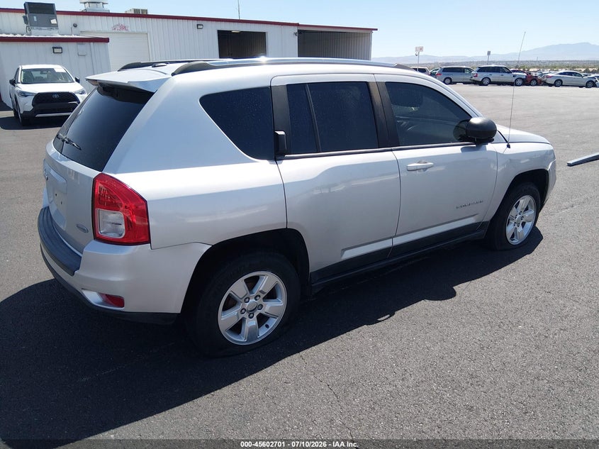 Vin: 1c4njcea9dd258277, lot: 46101124, jeep compass latitude 20134