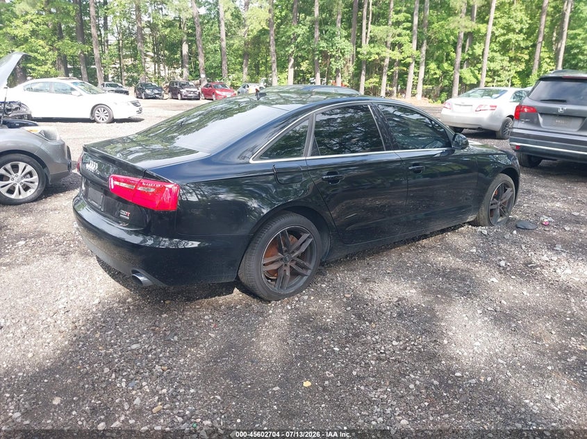 Vin: wauffafc5dn015521, lot: 46101127, audi a6 2.0t premium 20134