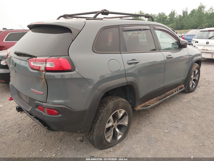 2014 JEEP CHEROKEE auction photo 4
