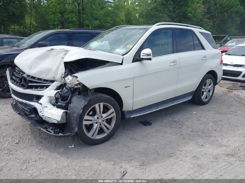 2012 Mercedes-Benz Ml 350 4matic 4JGDA5HB1CA033276 photo 1