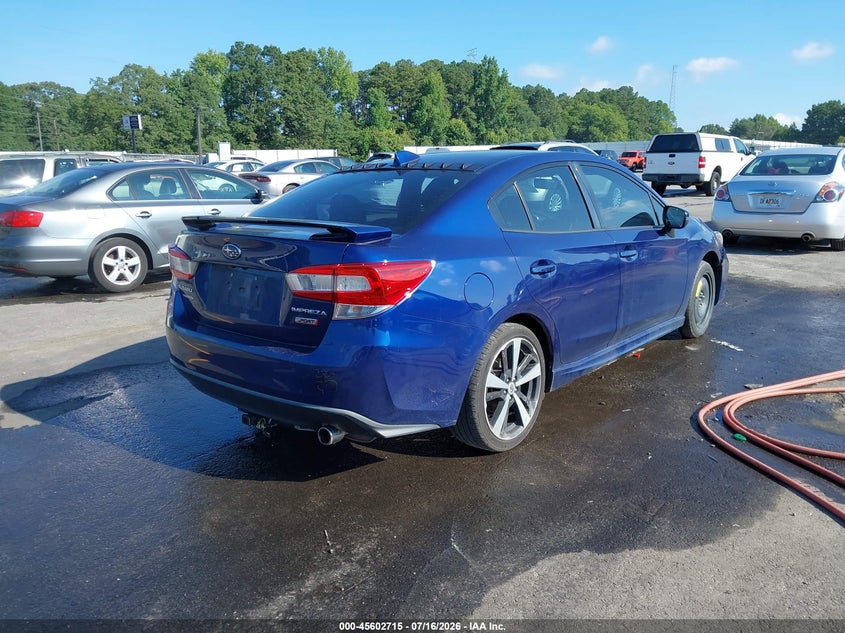 Vin: 4s3gkal69j3601969, lot: 46101138, subaru impreza 2.0i sport 20184