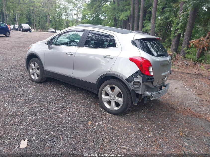 Vin: kl4cjfsb9fb130006, lot: 46101140, buick encore convenience 20153