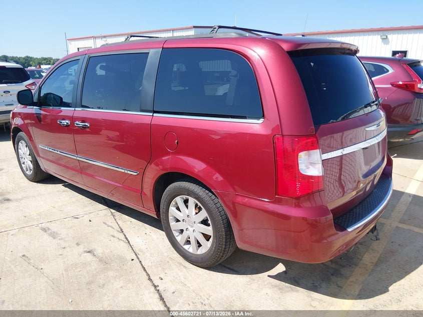 Vin: 2c4rc1bg5fr629962, lot: 46101144, chrysler town & country touring 20153
