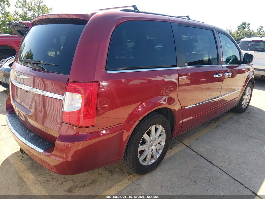 Vin: 2c4rc1bg5fr629962, lot: 46101144, chrysler town & country touring 20154