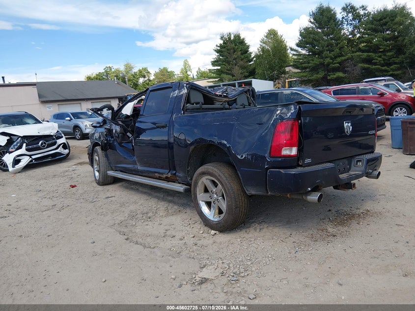Vin: 1c6rr7kt8es449958, lot: 46101148, ram 1500 express 20143