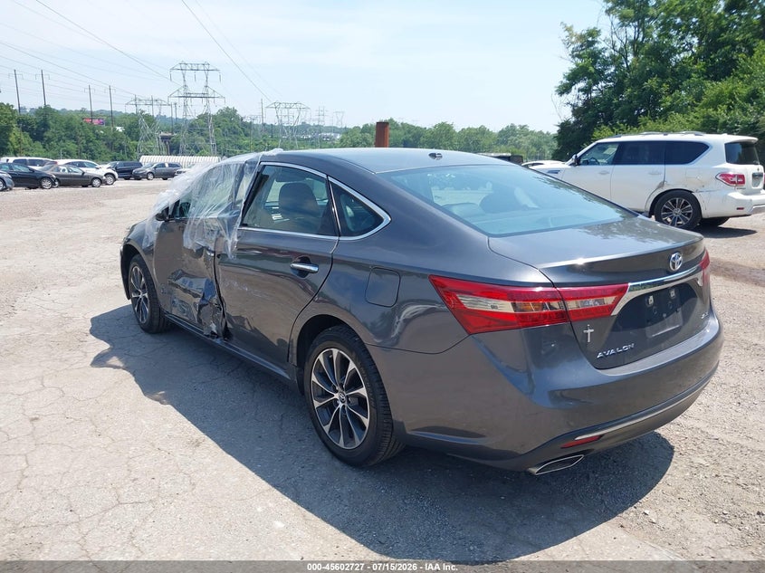 Vin: 4t1bk1eb8ju281571, lot: 46101150, toyota avalon xle 20183