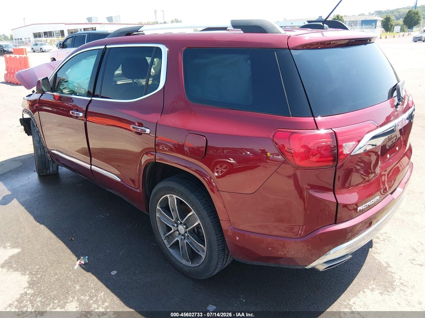 Vin: 1gkknpls2hz314504, lot: 46101156, gmc acadia denali 20173