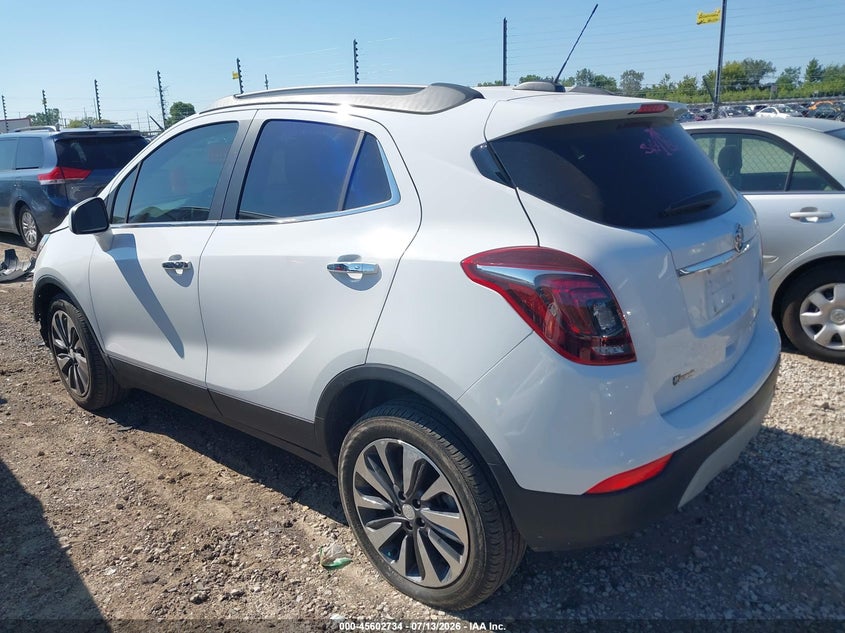 Vin: kl4cjasb3mb304703, lot: 46101157, buick encore fwd preferred 20213