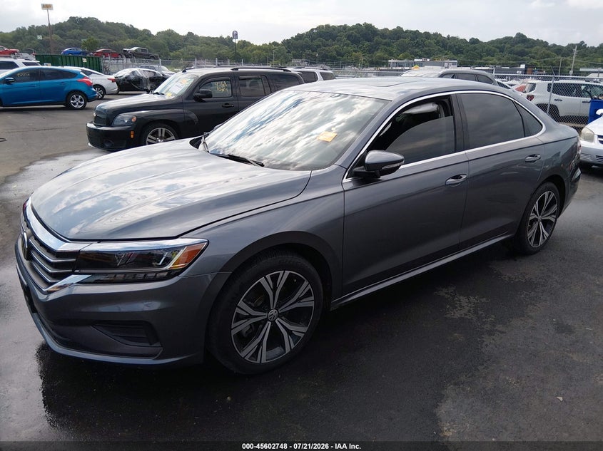 Vin: 1vwsa7a30nc007587, lot: 46101171, volkswagen passat 2.0t se 20222