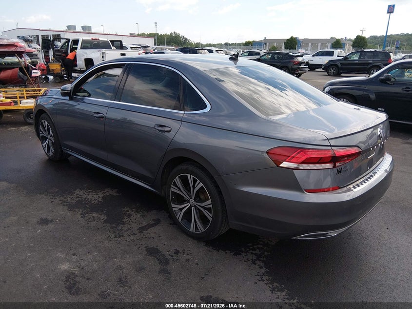 Vin: 1vwsa7a30nc007587, lot: 46101171, volkswagen passat 2.0t se 20223