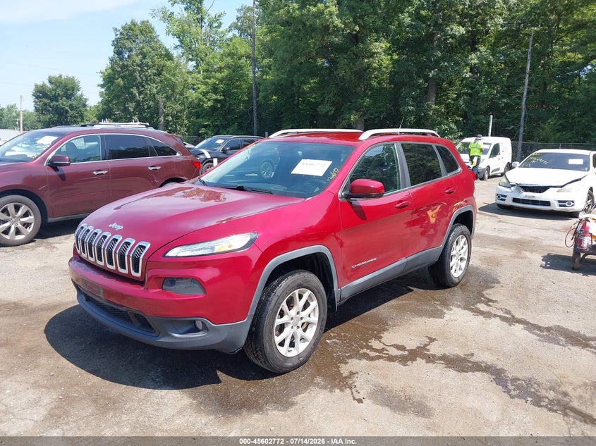 2014 Jeep Cherokee, Правый зад, IAAI, VIN 1C4PJMCB6EW181500 — фото 2