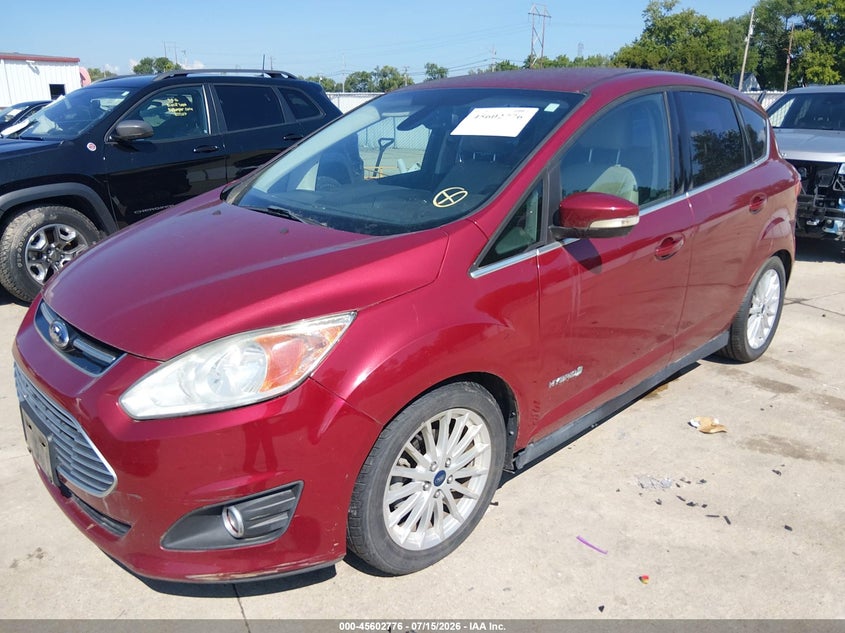 Vin: 1fadp5bu5dl534017, lot: 46101199, ford c-max hybrid sel 20132