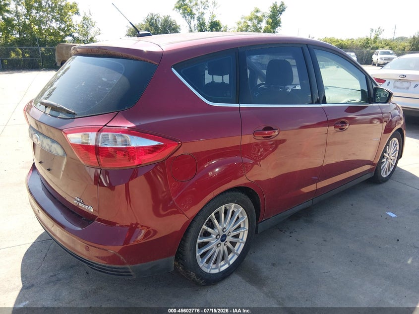 Vin: 1fadp5bu5dl534017, lot: 46101199, ford c-max hybrid sel 20134