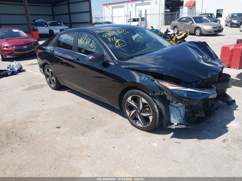 2021 HYUNDAI ELANTRA auction photo 1