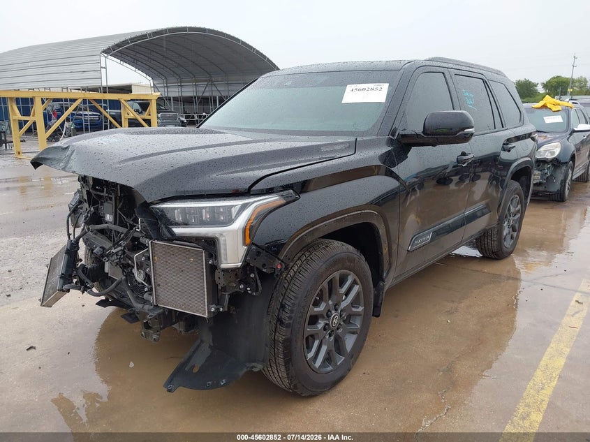 Vin: 7svaaaba3tx077444, lot: 46101275, toyota sequoia platinum 20262