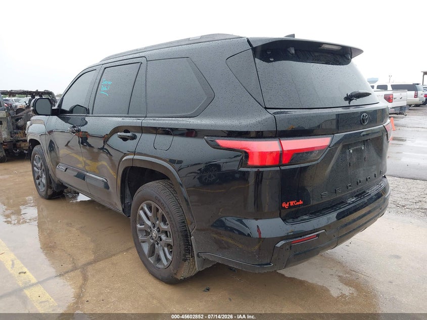 Vin: 7svaaaba3tx077444, lot: 46101275, toyota sequoia platinum 20263