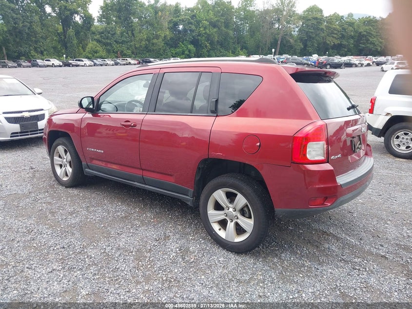 Vin: 1c4njdeb2cd651132, lot: 46101282, jeep compass latitude 20123